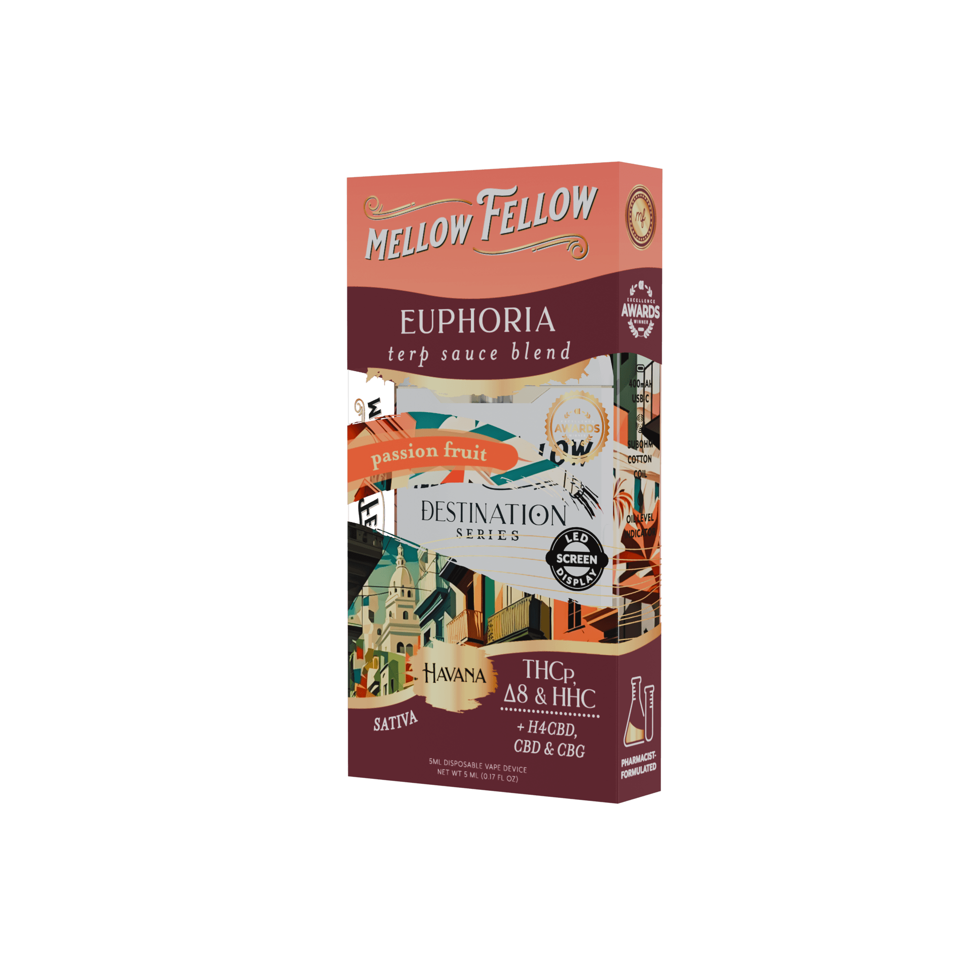 Passion Fruit - Mellow Fellow Terp Sauce Blend - Euphoria - 5ML - Sativa - Image 3