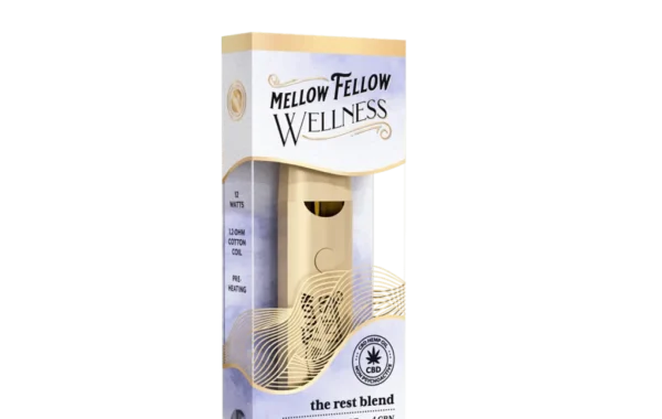Mellow Fellow Blue Razz Rest Blend 1G CBD & CBN Vape | LiftoffSmoke Relax and unwind with Mellow Fellow Blue Razz Rest Blend 1G CBD & CBN Vape from LiftoffSmoke.