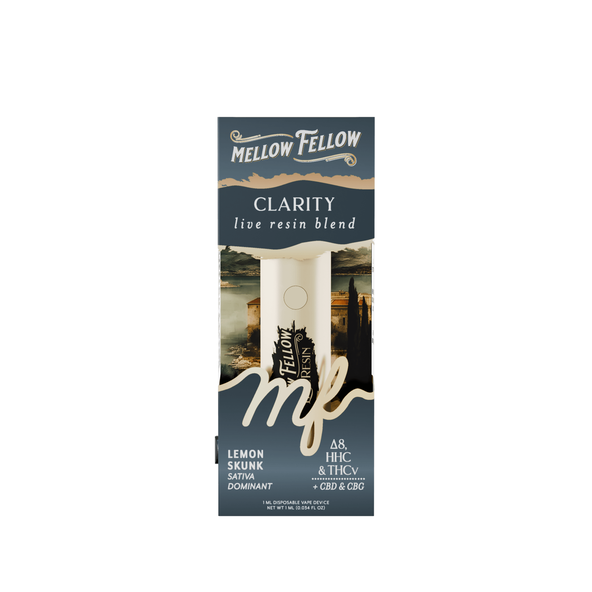 Athens (Sativa) Clarity Blend - Mellow Fellow 1G Disposable - Image 2