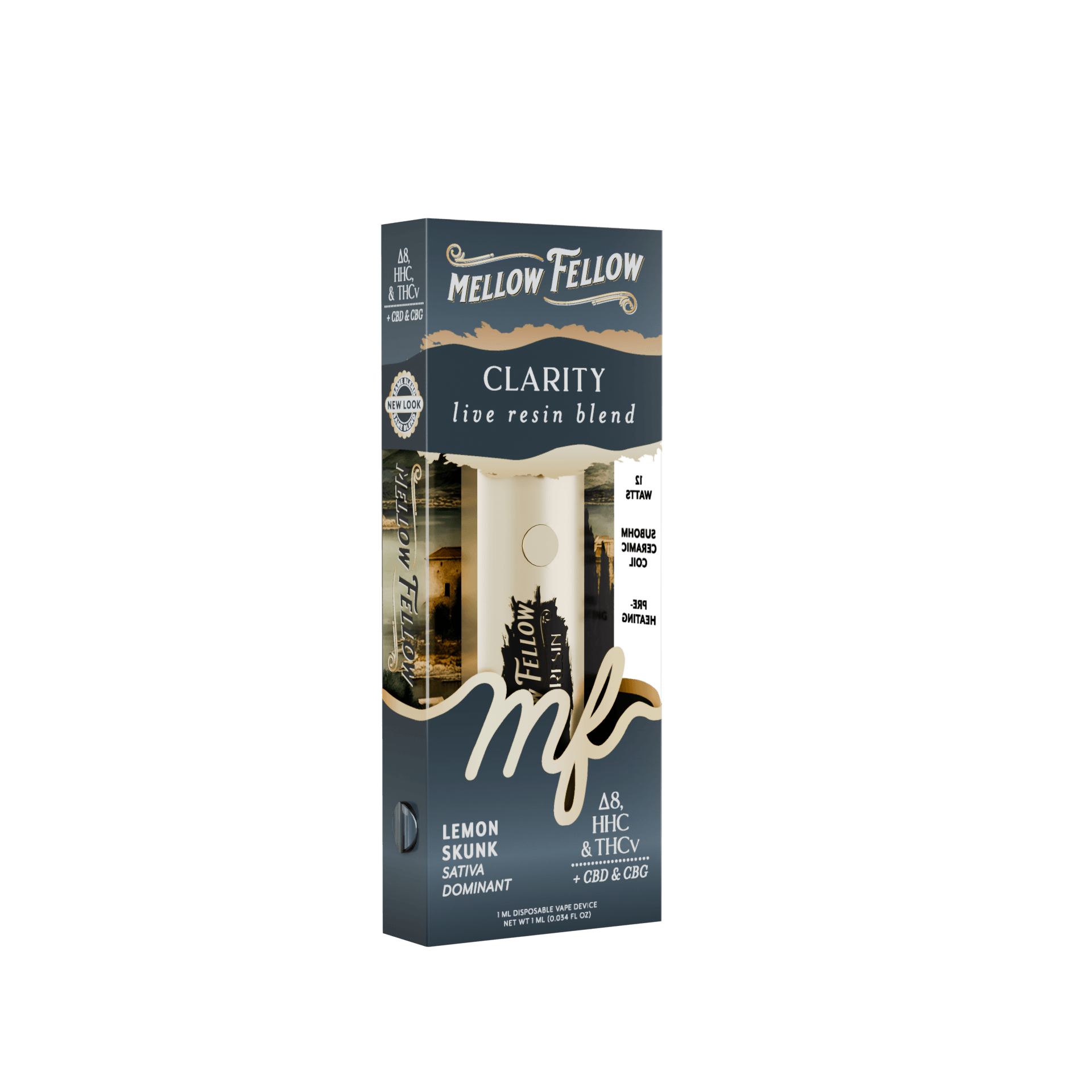 Mellow Fellow Athens Sativa 1G Disposable Clarity Blend – LiftoffSmoke