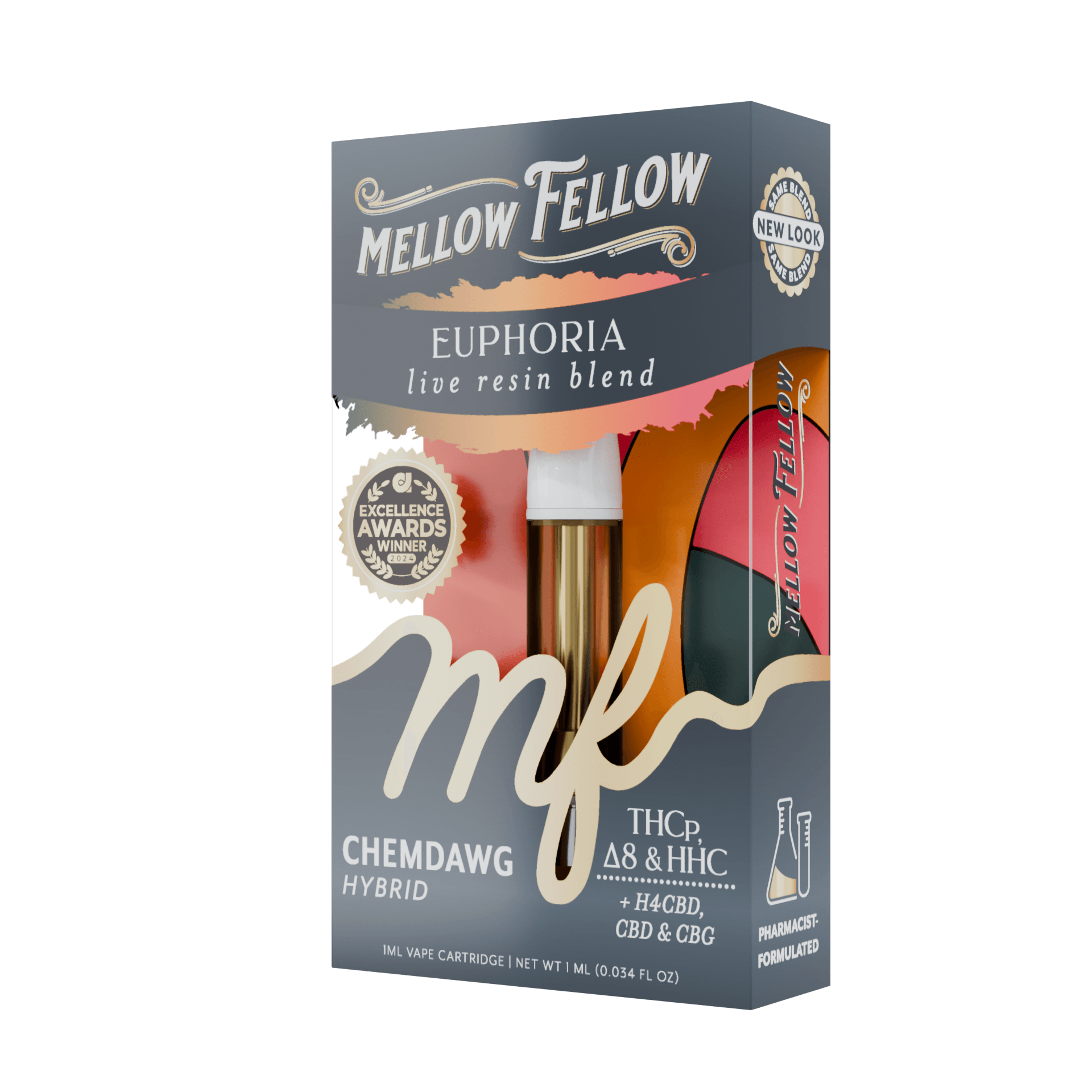 Chemdawg - Hybrid - 1G Cart Mellow Fellow - Euphoria - Image 3