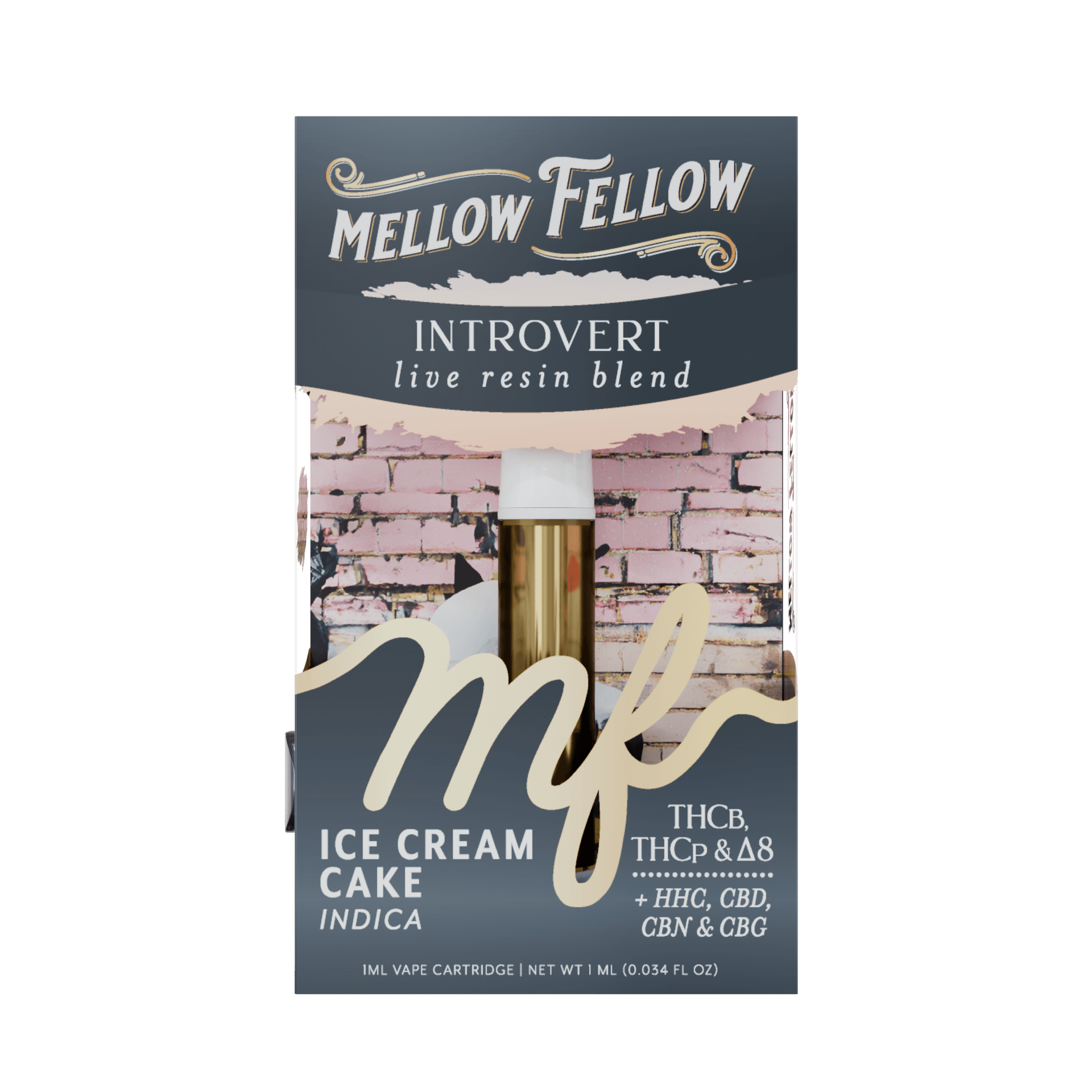 Ice Cream Cake - Indica - 1G Cart Mellow Fellow -Introvert - Image 2