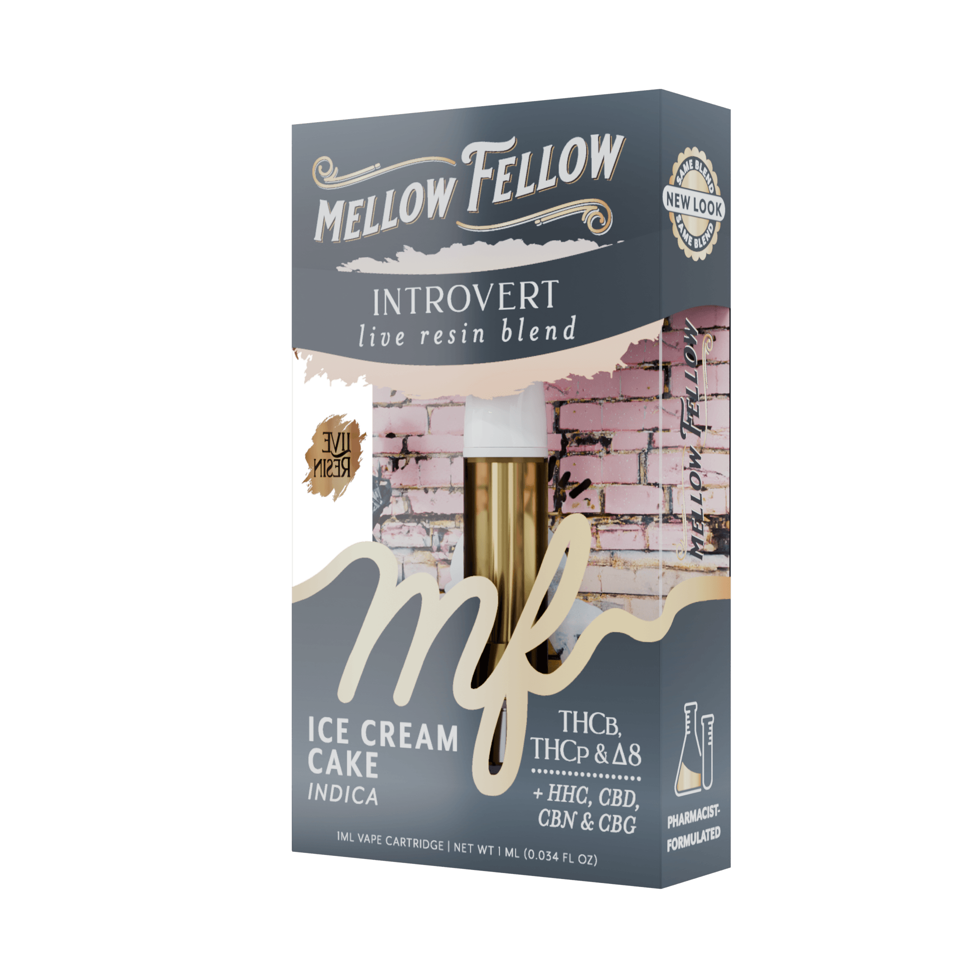 Ice Cream Cake - Indica - 1G Cart Mellow Fellow -Introvert - Image 3