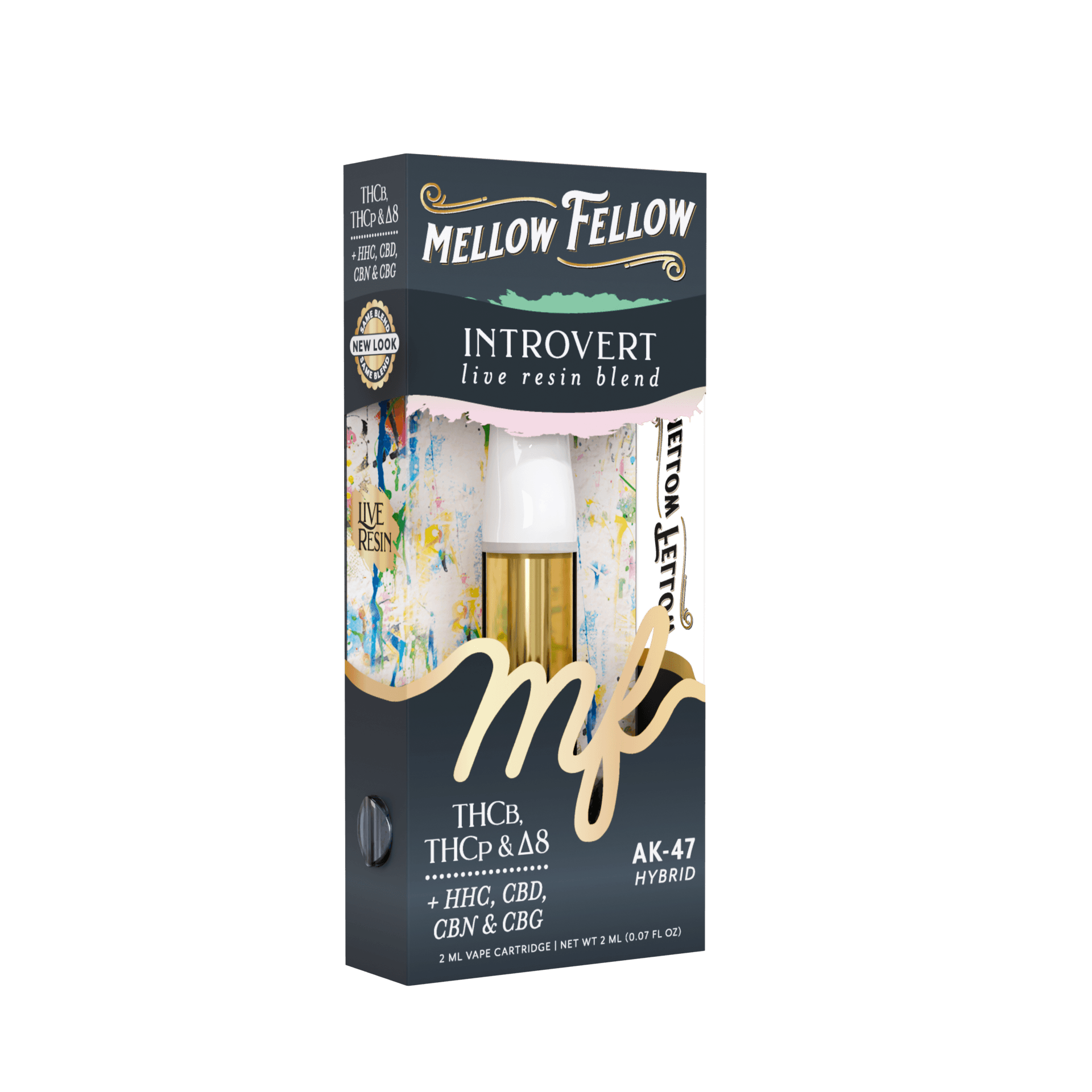 Mellow Fellow AK-47 Hybrid 510 2ml Cart Live Resin – Smooth & Mellow – LiftoffSmoke