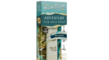 Mellow Fellow Blue Garlic Sativa 1G Fidget Disposable | LiftoffSmoke
