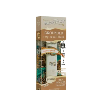 Stay balanced with Mellow Fellow Papaya Peach Grounded Fidget Disposable from LiftoffSmoke.