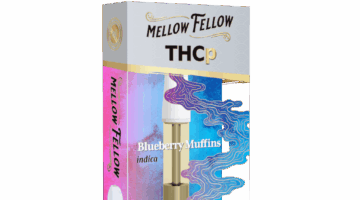 Mellow Fellow Blueberry Muffins Indica THCP .5G Cartridge | LiftoffSmoke