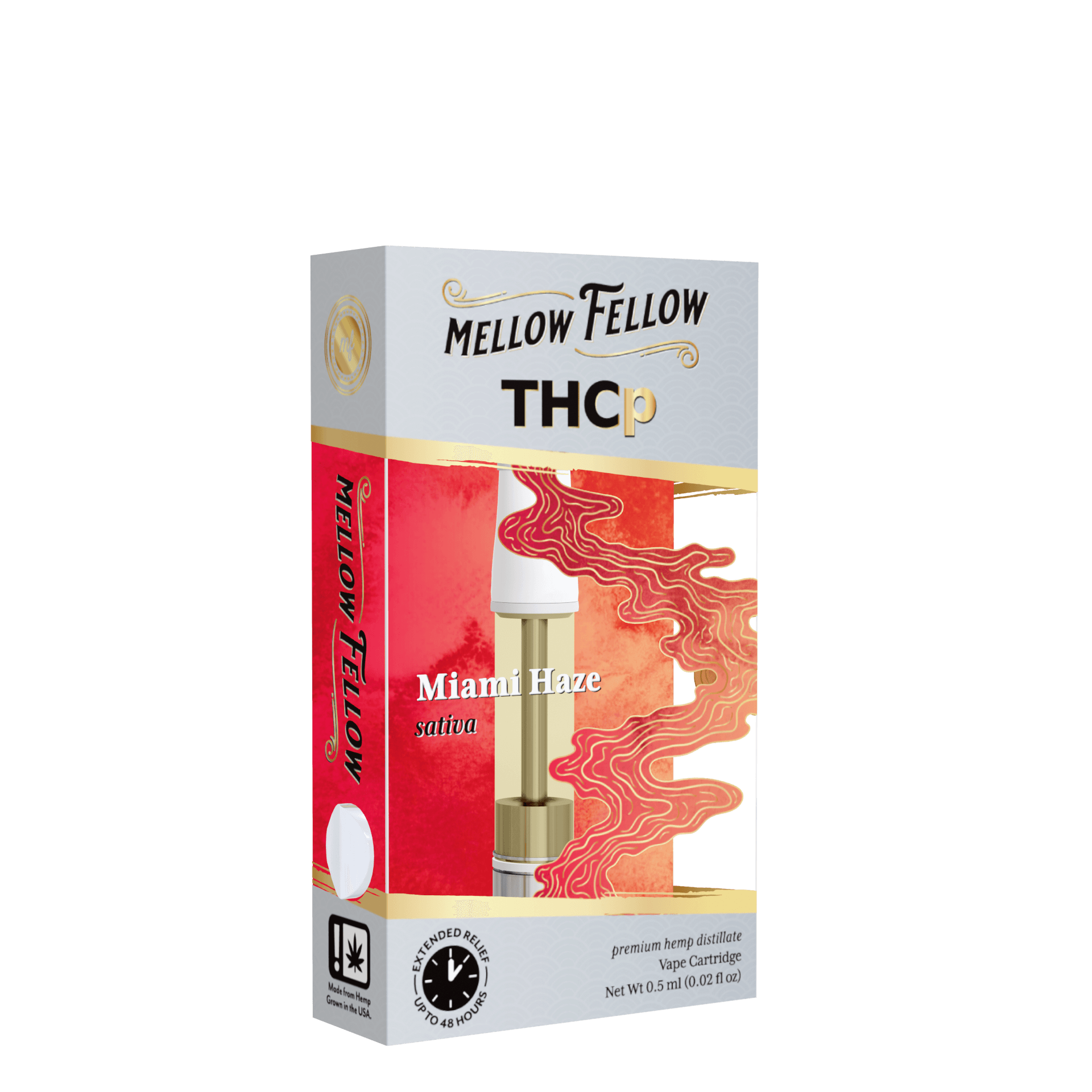 Mellow Fellow Miami Haze Sativa THCP .5G Cartridge | LiftoffSmoke