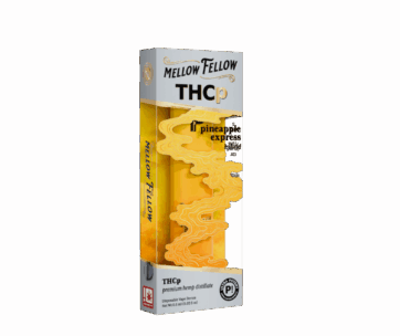 Tropical flavor and balanced effects — Pineapple Express THCP .5G Disposable by Mellow Fellow at LiftoffSmoke.