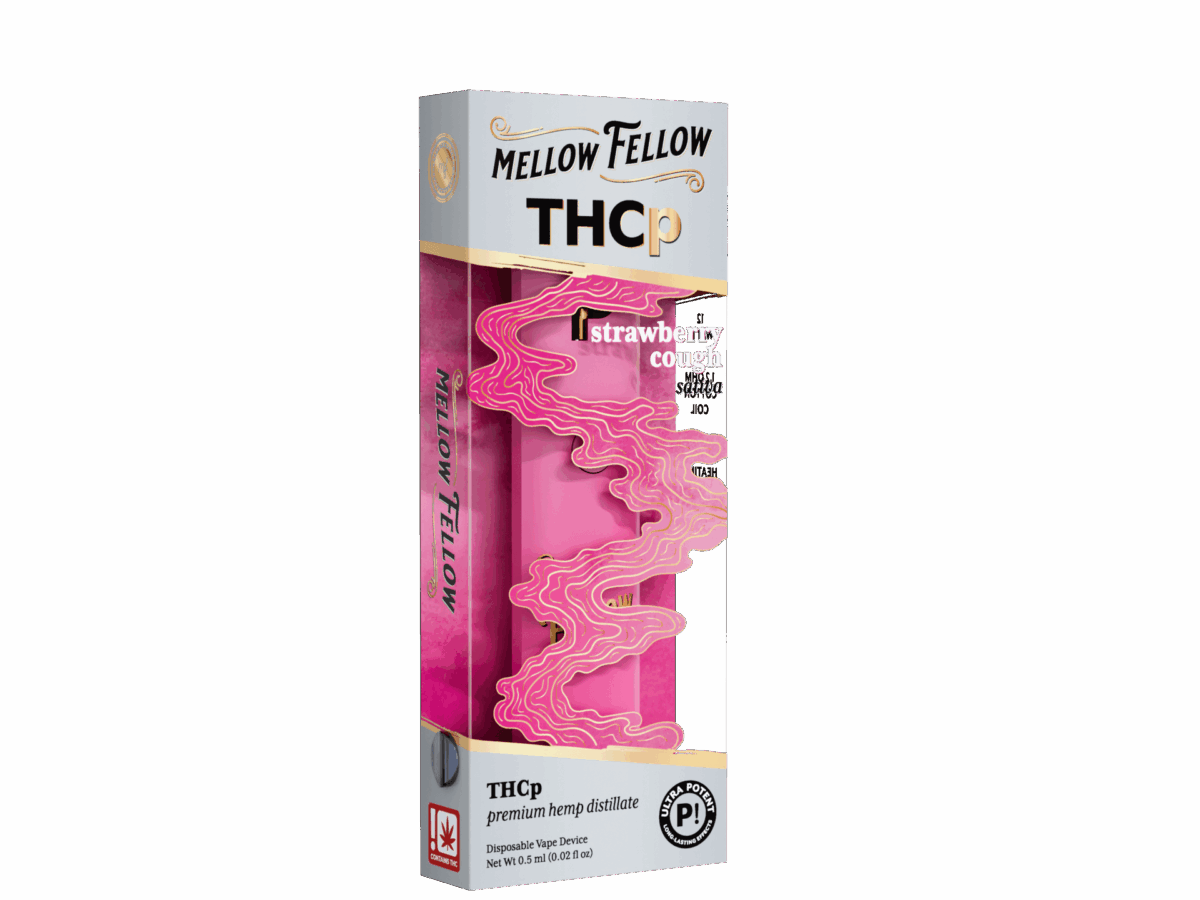 Strawberry Cough ( Sativa ) - Mellow Fellow THCp .5G Disposable - LIftoff Boca Raton Strawberry Cough ( Sativa ) - Mellow Fellow THCp .5G Disposable - LIftoff Boca Raton