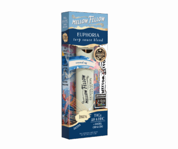 Energizing Ibiza TERP Sauce Blend with Crystal OG – Mellow Fellow x LiftoffSmoke