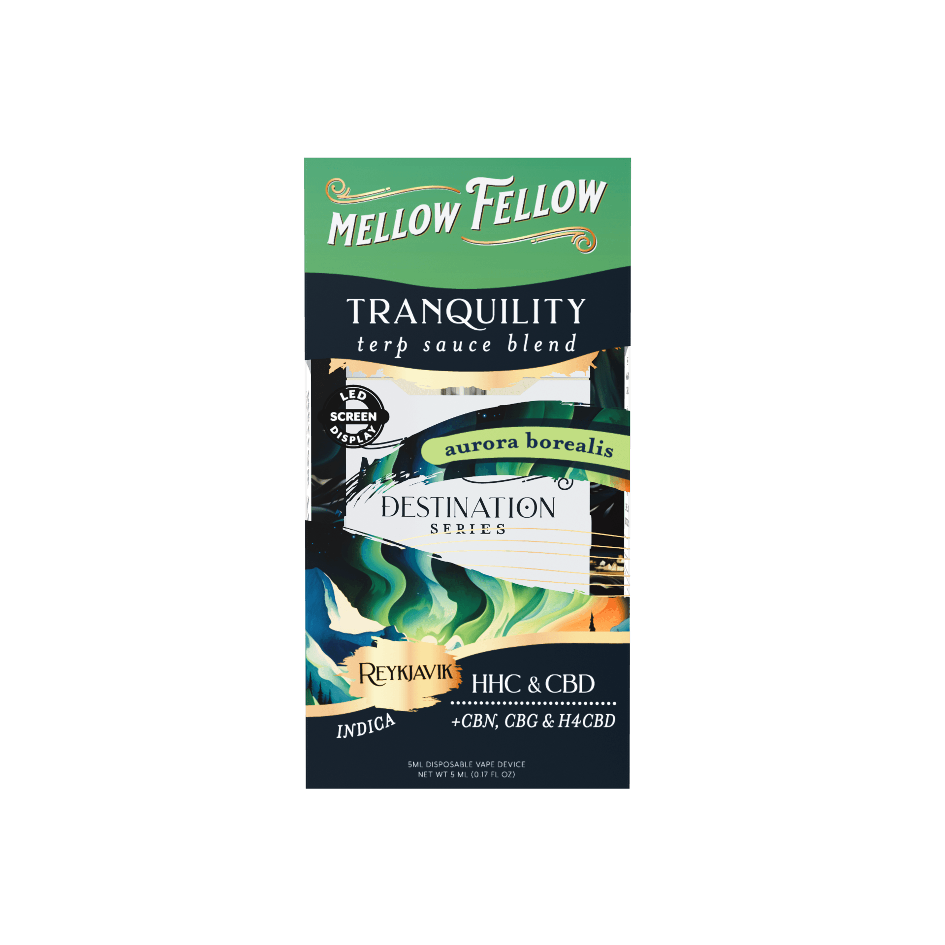 Aurora Borealis - Mellow Fellow Terp Sauce Blend - Tranquility - 5ML - Indica - Image 2