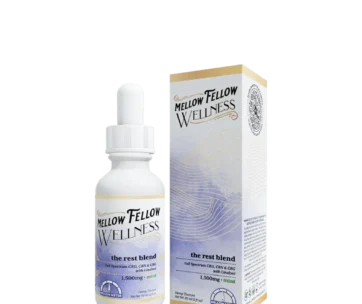 Support wellness naturally with Mellow Fellow 1500MG Mint Tincture from LiftoffSmoke.