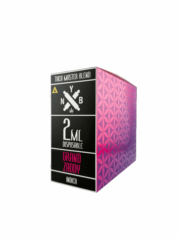 NYB JELLY 2G THCH Grand Zaddy Indica Disposable Vape LiftoffSmoke