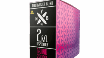 NYB JELLY 2G THCH Grand Zaddy Indica Disposable Vape LiftoffSmoke