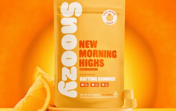 Own your day. SNOOZY Daytime Gummies — Orange, 10mg THC + 10mg CBD + 10mg CBG. Balanced wellness at LiftoffSmoke.