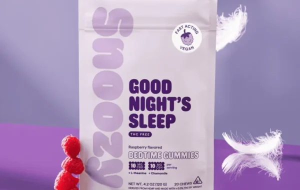 Sweet raspberry flavor with 10mg CBD and 10mg CBN for nighttime wellness. Available at LiftoffSmoke.