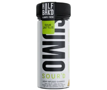 Satisfy your sour cravings with Half Bak’d Sour Zkittles 10,000MG SUMO Gummies from LiftoffSmoke.