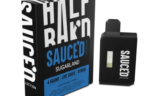 Half BaK’D Sugarland Hybrid Sauced 4G Disposable | LiftoffSmoke Savor sweet balance and smooth hits with Half BaK’D Sugarland Hybrid 4G Disposable from LiftoffSmoke.