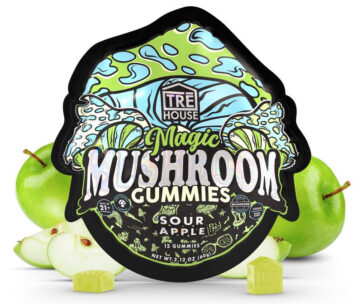 Tre House Magic Gummies – Sour Apple flavor in a 15-count pack for a delicious wellness boost.