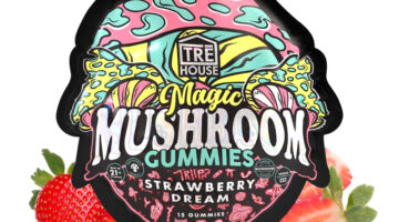 Tre House Magic Gummies Strawberry Dream 15ct – sweet mushroom gummies for creativity, focus, and balance
