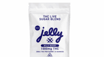 JELLY THCA Wild Berry 1000mg Indica gummies 5ct | LiftoffSmoke