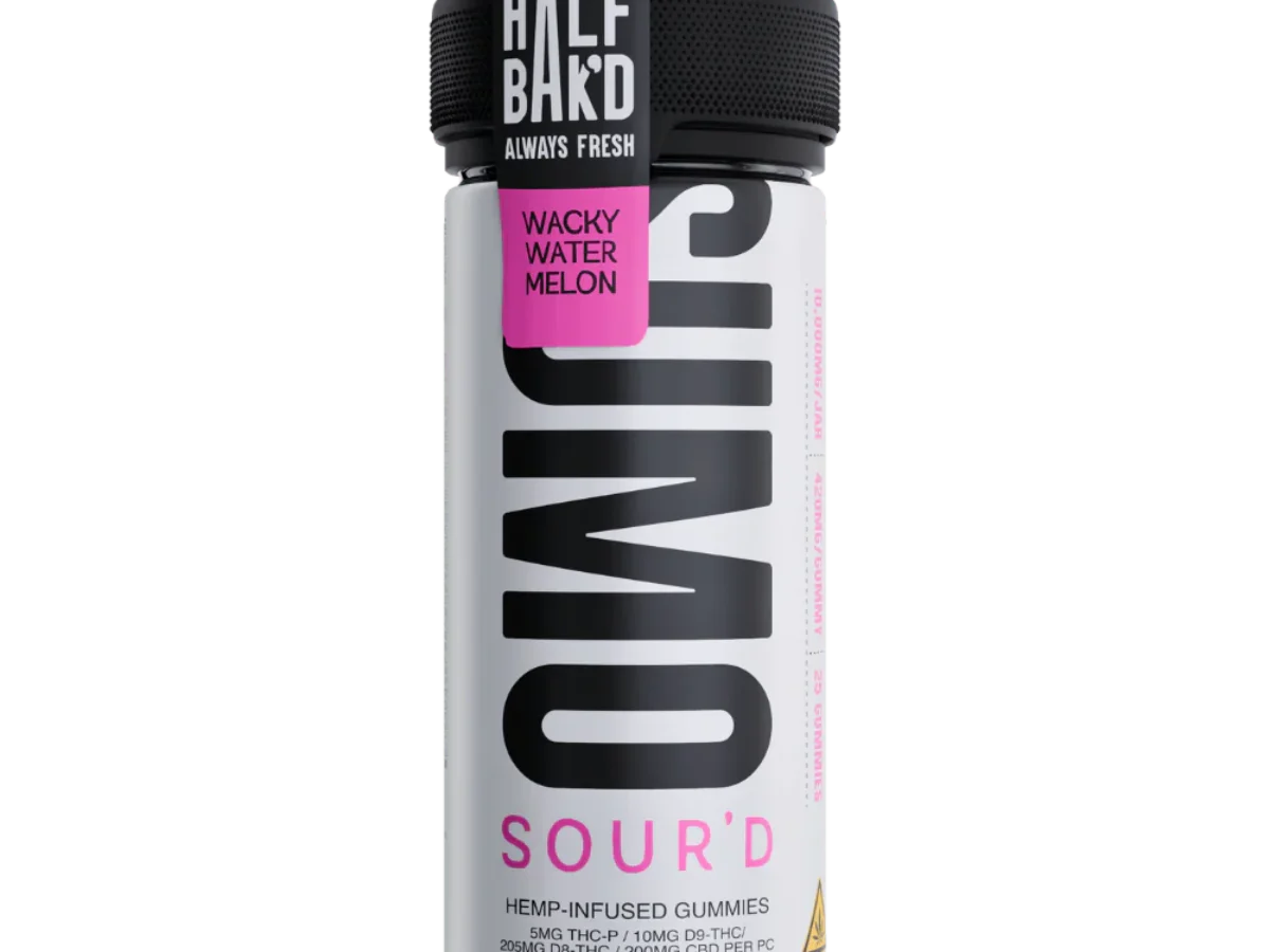 Wacky Watermelon - Half Bak'd SUMO Sour'd Gummies 10,000mg