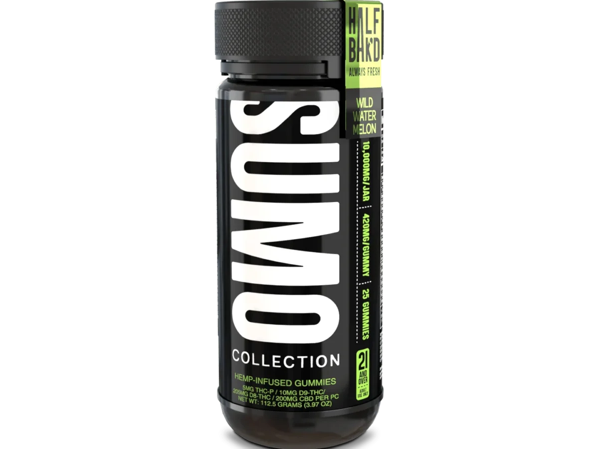 Wild Watermelon - Half Bak'd SUMO Gummies 10,000mg - LIftoff Boca