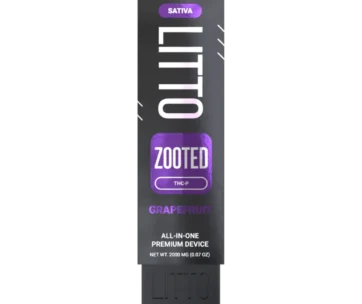 Enjoy tangy, energizing flavor with LITTO ZOOTED Grapefruit All in One Premium 2ML from LiftoffSmoke.
