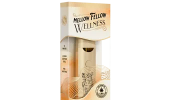 Strawnana Mellow Fellow Wellness CBD 1ML Disposable | LiftoffSmoke
