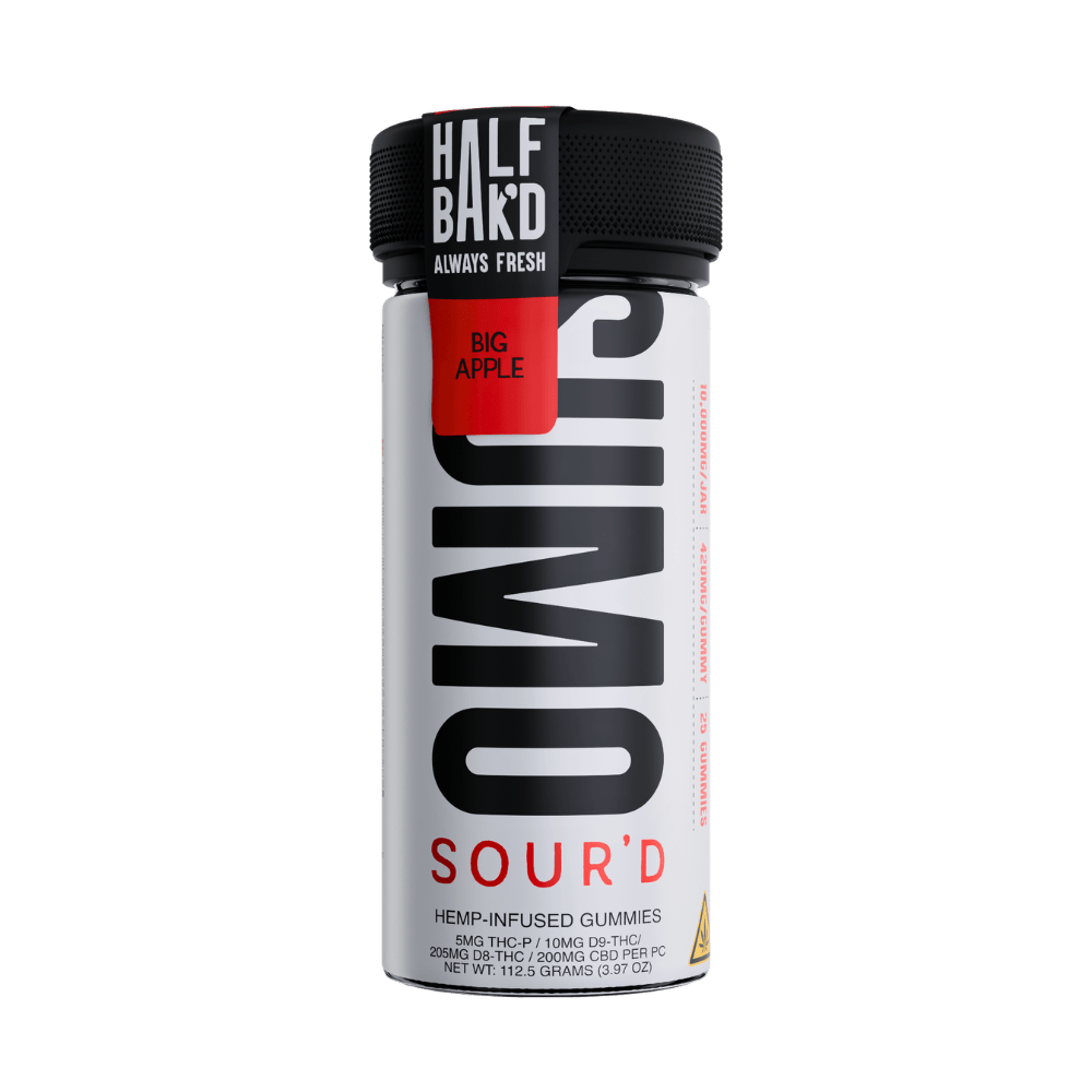 Crisp green-apple flavor packed into a 10,000mg SUMO gummy pack– only at LiftoffSmoke. 