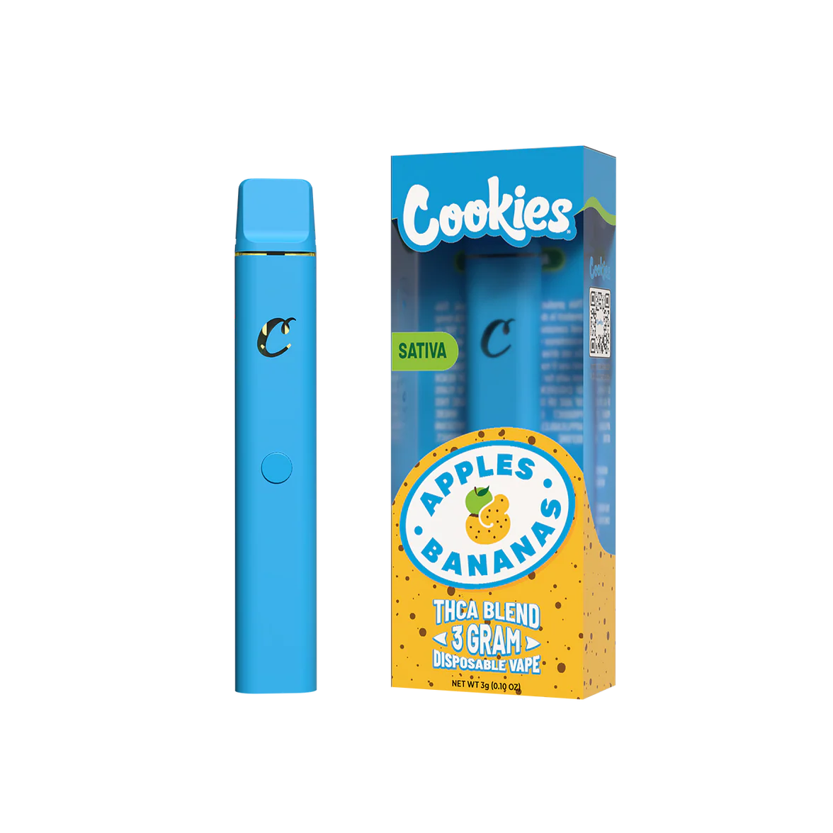 Sweet apple-and-banana flavor in a smooth 3g Delta 8 + THCA sativa disposable – only at LiftoffSmoke. 