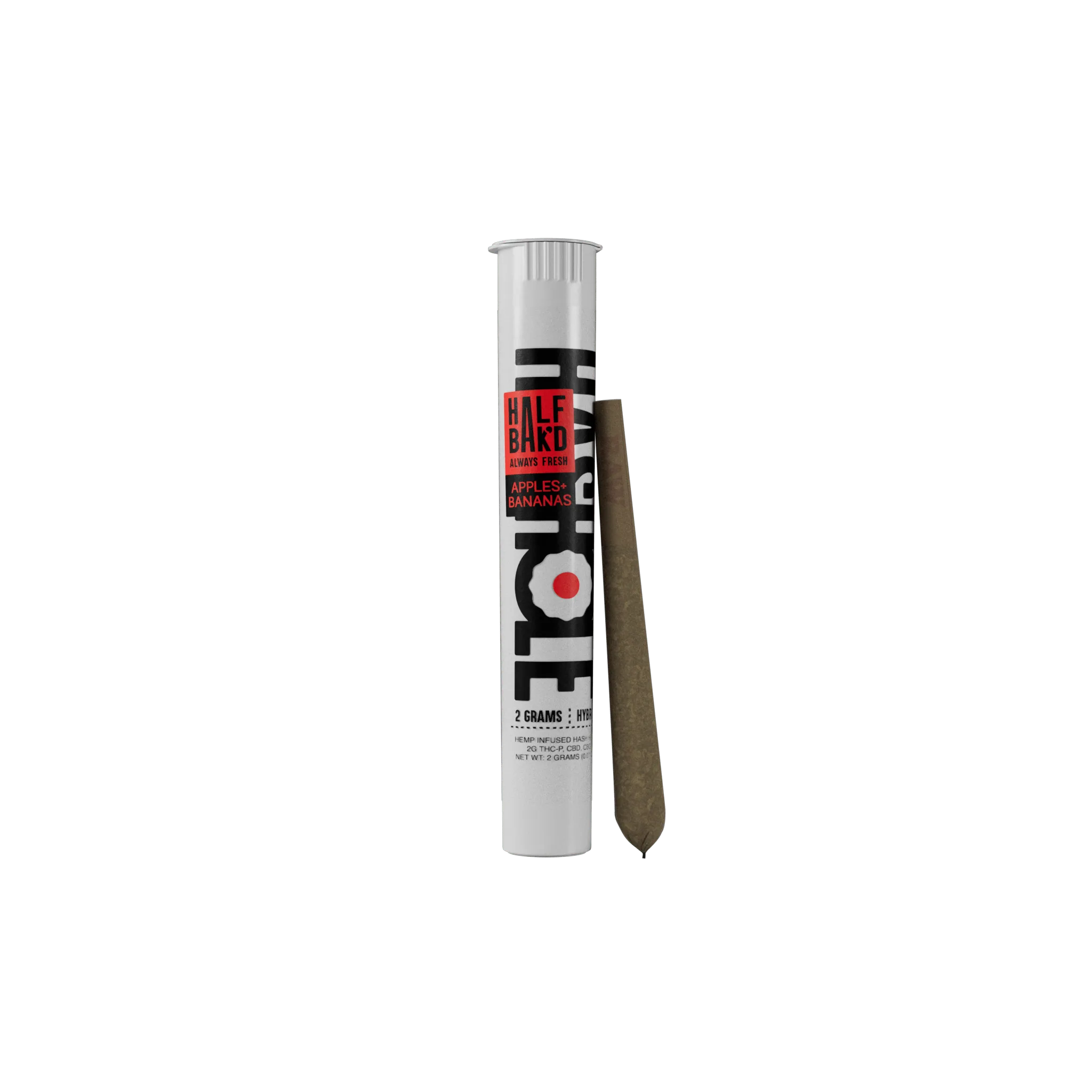 Sweet apple-and-banana flavor in a 2g THC-P hash hole with a melting hash core – only at LiftoffSmoke.