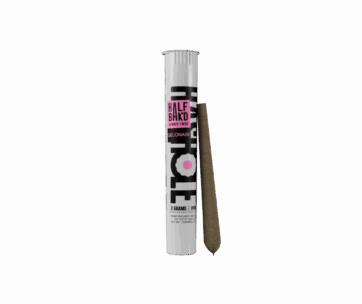 Zesty lemon-gelato Gelonade flavor in a 2g THC-P hash hole with a melting hash core – only at LiftoffSmoke.