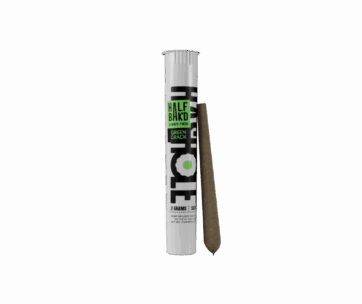 Energizing Green Crack flavor in a 2g THC-P hash hole with a melting hash core – only at LiftoffSmoke.