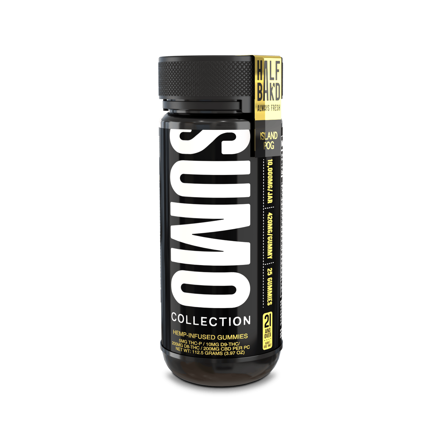 Sweet, icy Slushie flavor packed into a 10,000mg SUMO gummy pouch – only at LiftoffSmoke.