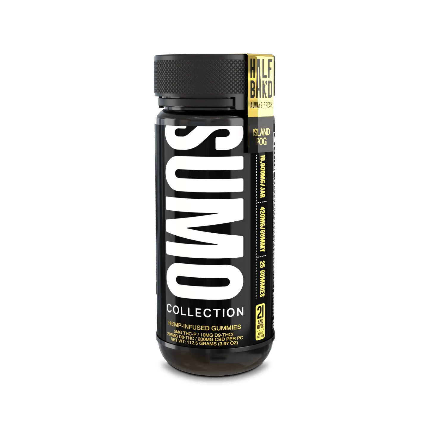 Half Bak'd SUMO Gummies Slushie 10,000mg – potent gummies at LiftoffSmoke