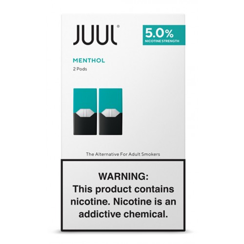 JUUL Menthol Pods 5% Nicotine 2-Pack – authentic JUULpods at LiftoffSmoke