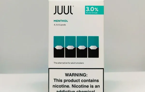 Cool, crisp menthol flavor in a 3% nicotine 4-pack of authentic JUULpods – only at LiftoffSmoke.