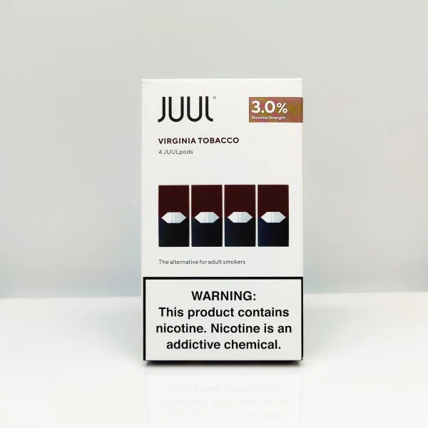 Classic Virginia tobacco flavor in a milder 3% nicotine 4-pack of authentic JUULpods – only at LiftoffSmoke.