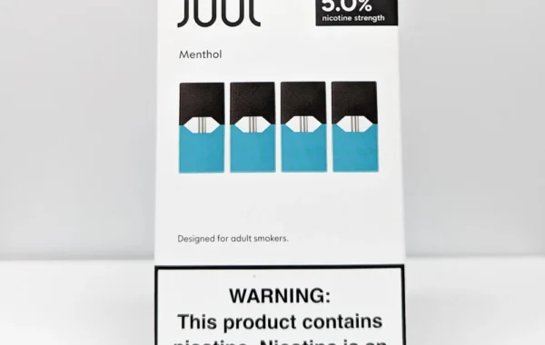 Cool, crisp menthol flavor in a 5% nicotine 4-pack of authentic JUULpods – only at LiftoffSmoke.