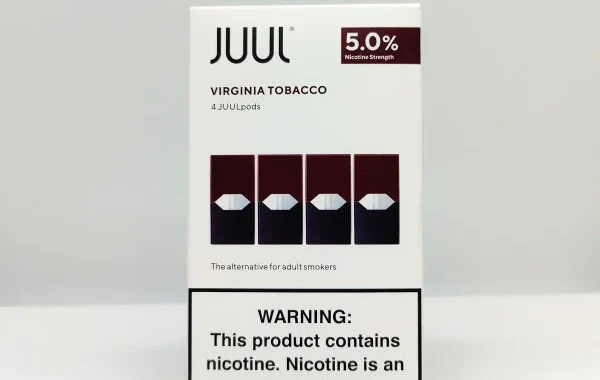 Classic Virginia tobacco flavor in a 5% nicotine 4-pack of authentic JUULpods – only at LiftoffSmoke.