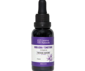 A balanced 1:1 CBD + CBG full-spectrum tincture for focus and everyday balance — only at LiftoffSmoke.