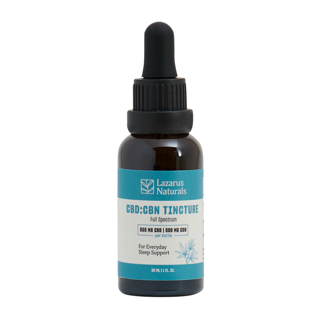 Lazarus Naturals CBD / CBN / CBG Sleep Tincture 30ml ( Full Spectrum ) - Image 2