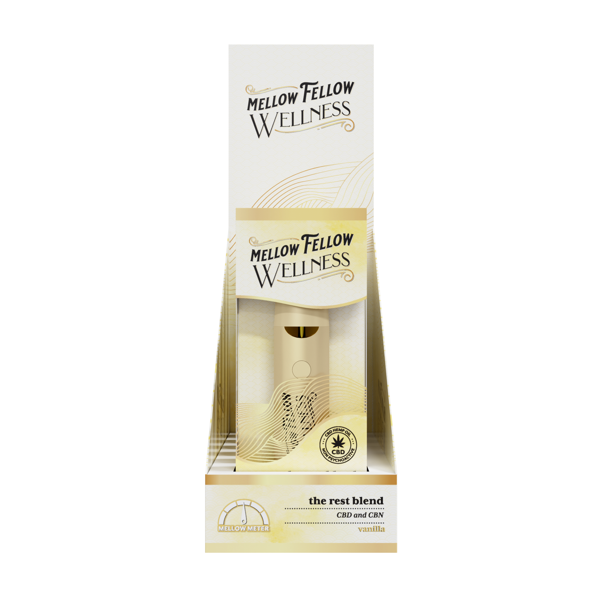 CBD + CBN in a smooth Vanilla disposable — non-intoxicating nighttime wind-down, only at LiftoffSmoke.