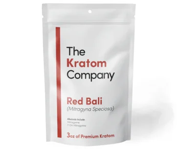 Premium lab-tested Red Bali kratom powder in a 3oz pouch — all-natural red vein, only at LiftoffSmoke.