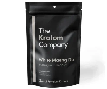 Premium lab-tested White Maeng Da kratom powder in a 3oz pouch — all-natural white vein, only at LiftoffSmoke.