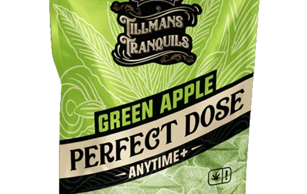 Green apple 2:1 CBD:THC gummies with 5mg Delta-9 — an easygoing everyday lift, only at LiftoffSmoke.