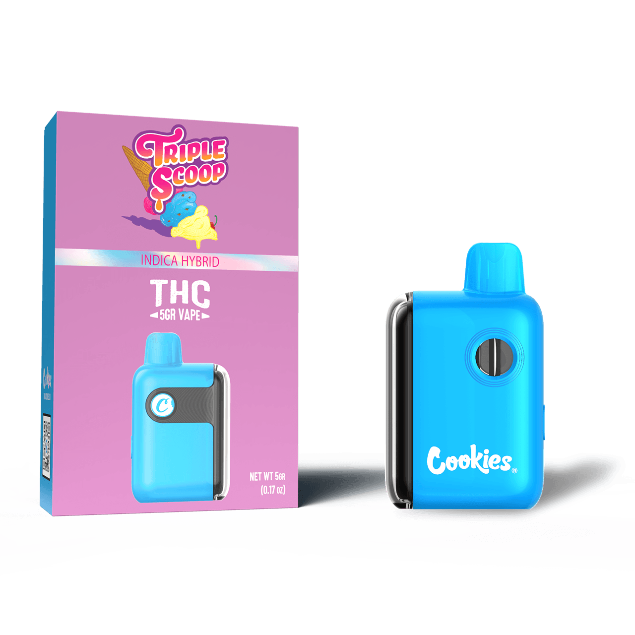 Cookies Triple Scoop THCA 5g Disposable (Indica) – Liquid Diamonds vape at LiftoffSmoke
